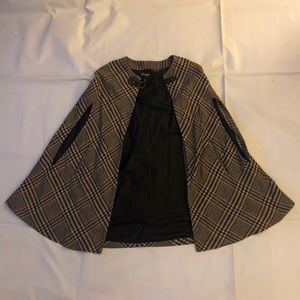 Plaid Cape